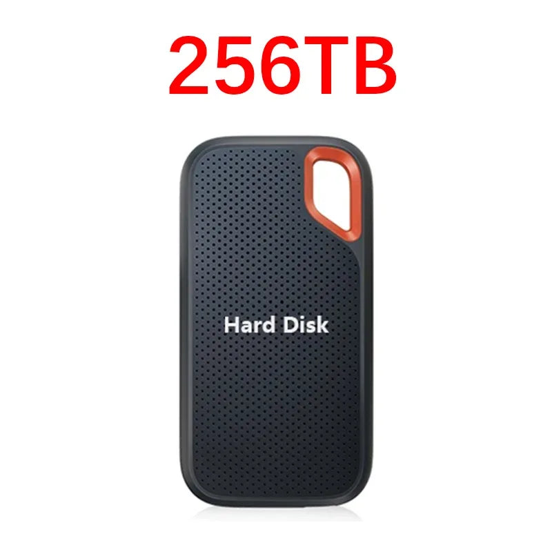 Portable SSD 1TB External Hard Drive Fast Transfer Solid State Drive Large Capacity Waterproof Hard Disk Storage for Laptops/PC