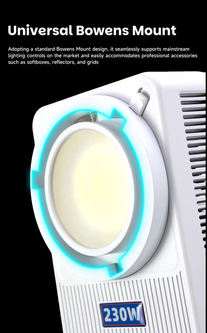 Miaotu RGB Photography Light G230W G330W Portable LED Video Lamp 2800K-6500K Studio Live Fill Light