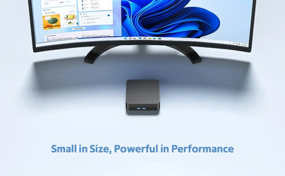 MINI Gaming PC Windows 11 Intel Core I9 10980hk 16GB 32GB RAM 1TB SSD WIFI 6 BT5.2 4K HD Mini Gaming Office Study PC