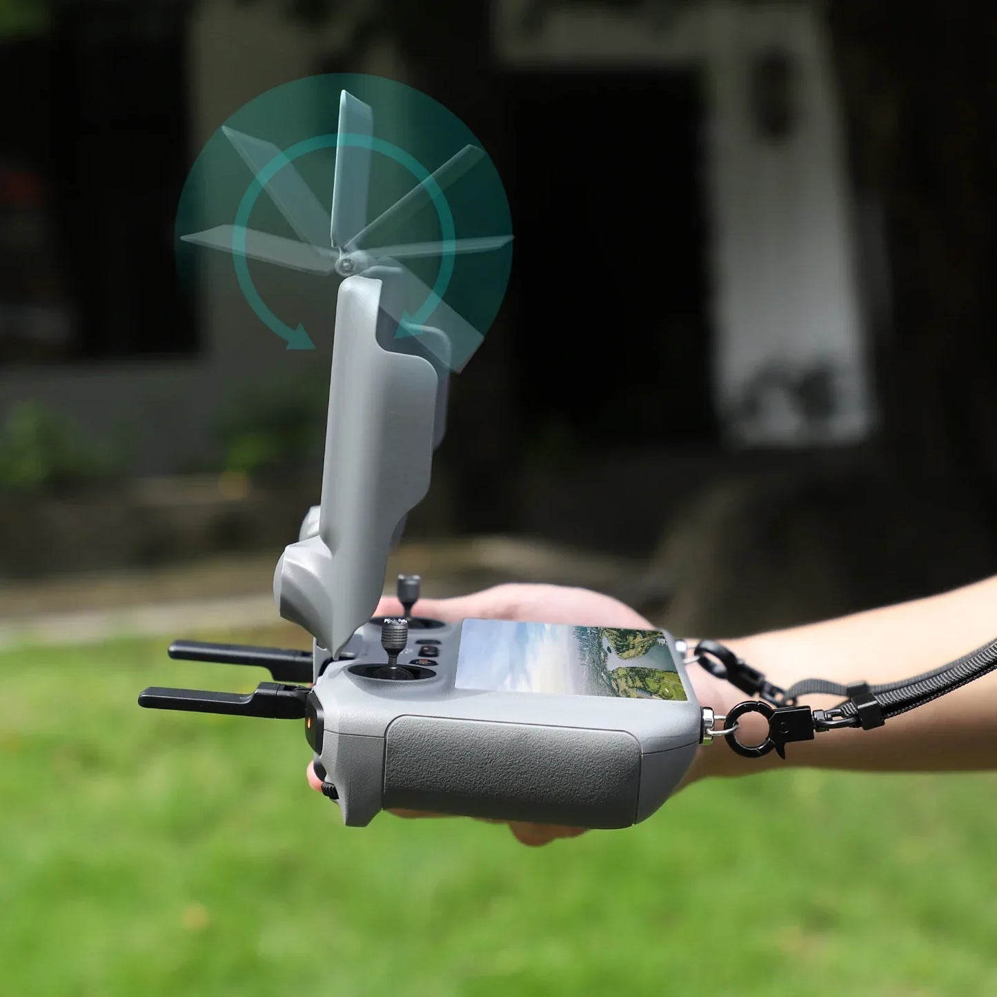Controller Cover for DJI AIR 3 RC 2 Sun Hood for DJI RC Remote Controller Cover Lanyard Strap Tempered Glass Case Accessories