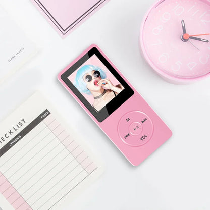 Portable MP3 Player With LCD Screen Built-in Microphone FM Radio Video Hifi MP4 Player Movies E-books Music Players Dropshipping