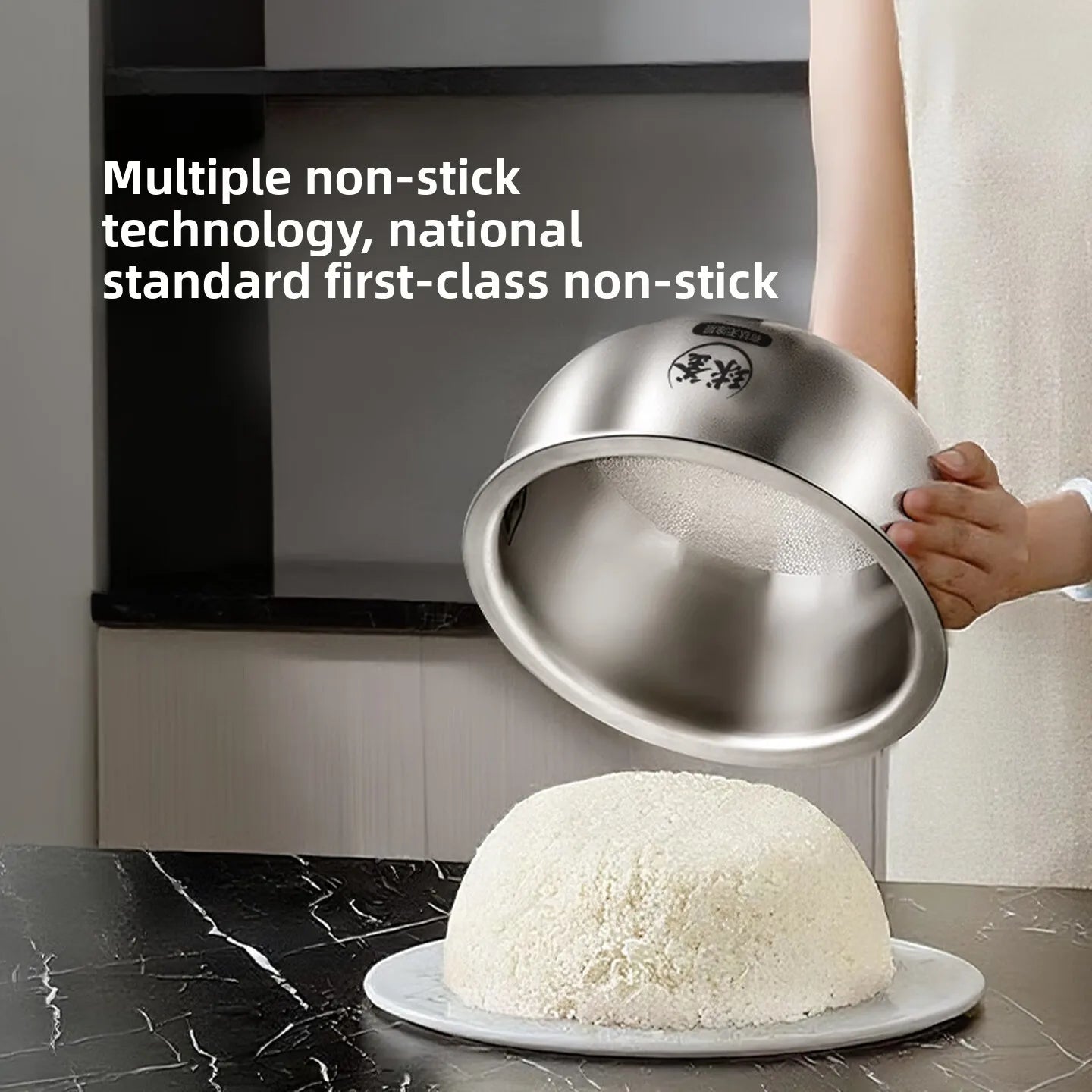 SUPOR 4L IH Ball Pot Rice Cooker Titanium Uncoated Non-Stick 316L Liner For 3-8 People 220V