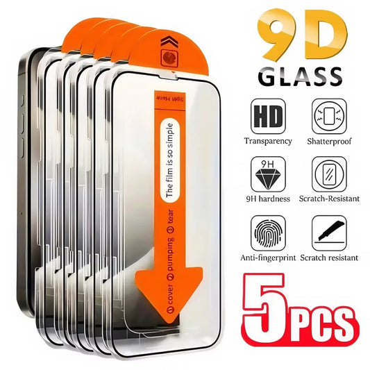 HD Screen Protector For Samsung A57 A17 A16 A56 5G A55 A36 A35 A26 A24 A15 A14 A13 A12 A71 A72 A73 Dust Free Easy Install Glass