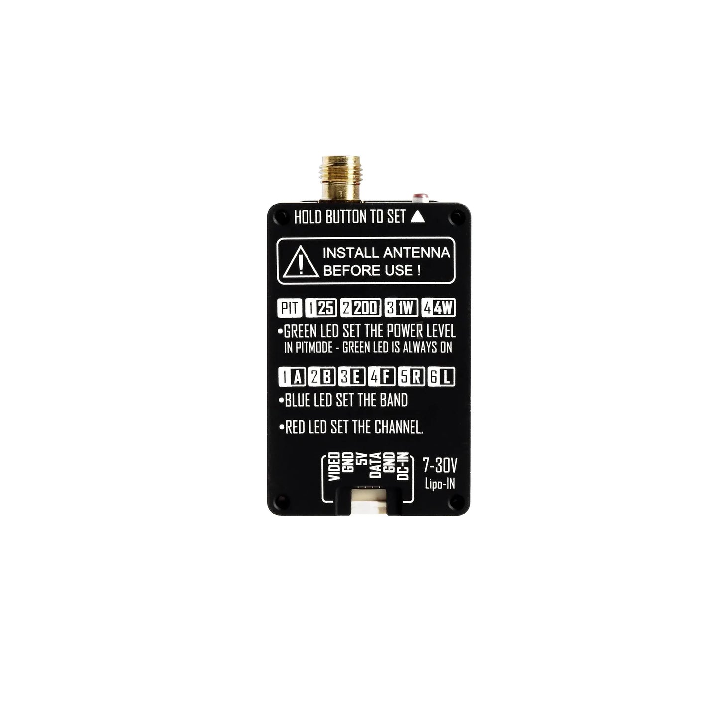 5.8G 4W 48CH VTX Cherry 2 II 5.8G  RUSHFPV