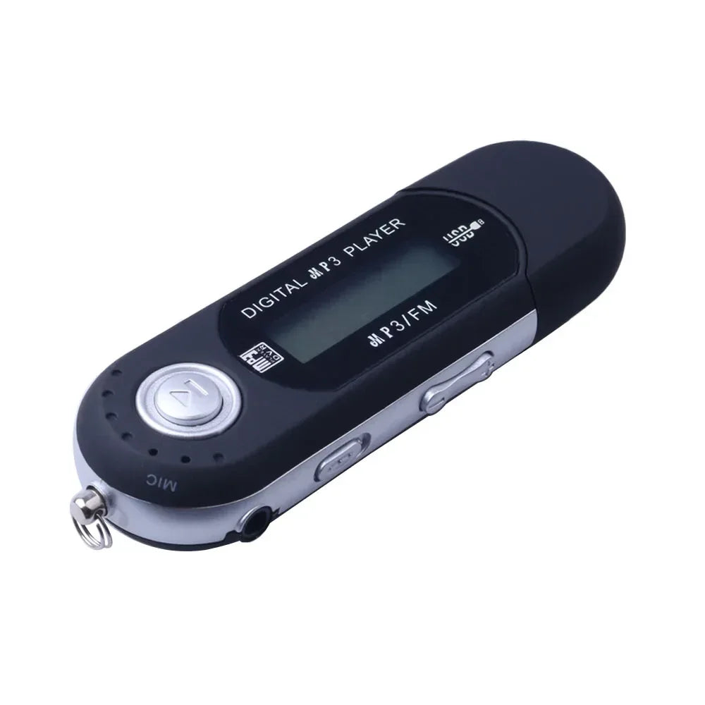 Mini USB MP3 Player Portable 32GB TF Storage FM Radio Music Player Digital LCD Screen Multifunction MP3 Music Player USB Stick