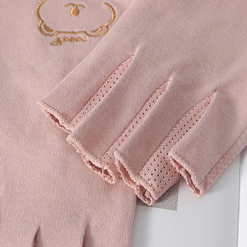 1 Pair Anti UV Nail Gloves UV Gel Shield Glove Fingerless Manicure Nail Art Tools LED Lamp Nails Dryer Radiation Hand nail tools