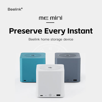 Beelink ME Mini ME Pro Intel Twin Lake N150 LPDDR5 4800MHz 16GB RAM 1T SSD WiFi6 4K Dual Lan Home Network Storage NAS Mini Host