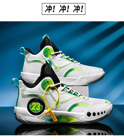 Popular Basketball Shoes Men Women Sneakers  Male Training Sports Fashion Colorful Waterproof Shoes Casual Non-Slip Couple Shoes