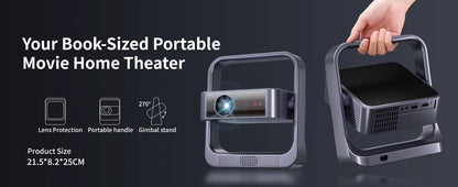 Fintex C9 NEW 17000Lumen Projector 4k Full HD 1080P HDR10 Proyector 700 ANSI Android TV9.0 Auto Focus 2+16G Portable Projectors