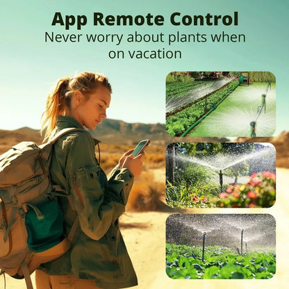 SONOFF SWV SONOFF Water Valve SWV-BSP Faucet Smart Irrigation Controller Systerm Timer App Voice Control Via Alexa Google