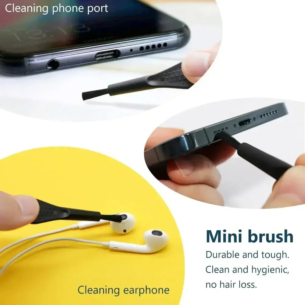14/13PCS Charging Port Cleaning Brush Set USB-C Lightning Cleaner Kit with Dust Plug for iPhone Samsung Xiaomi Speaker Hole Tool