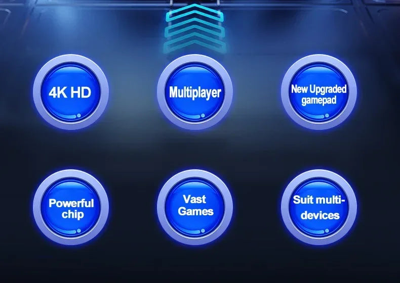 2025 X9 Pro Retro 4K 3D Game Stick TV HD Video Game Console 905X3 Chip 256G 42000 Games For PS1/PSP/SFC/N64 Dual 2.4G Controller