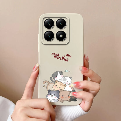For Xiaomi 14T 14T Pro Cases Cartoon Astronaut Protective Durable Fashion Simplicity Soft Phone Cover For Xiaomi14T 14TPro Coque