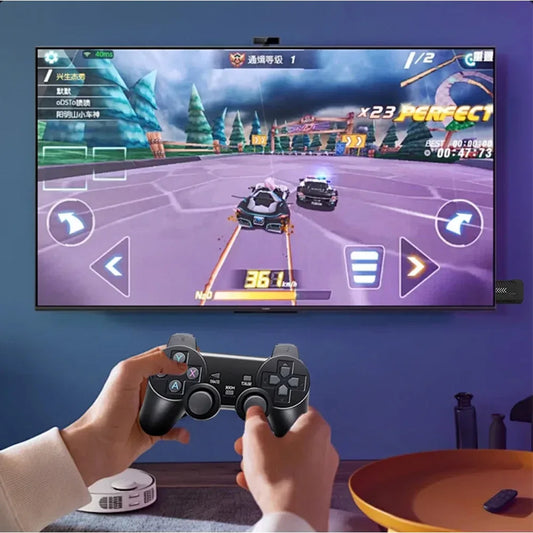 G11 Pro HD Video Game Console Built in 10000+ Retro Games Plug and Play Ultra Low Latency with 2.4G Wireless Dual Controllers by PDG ibma