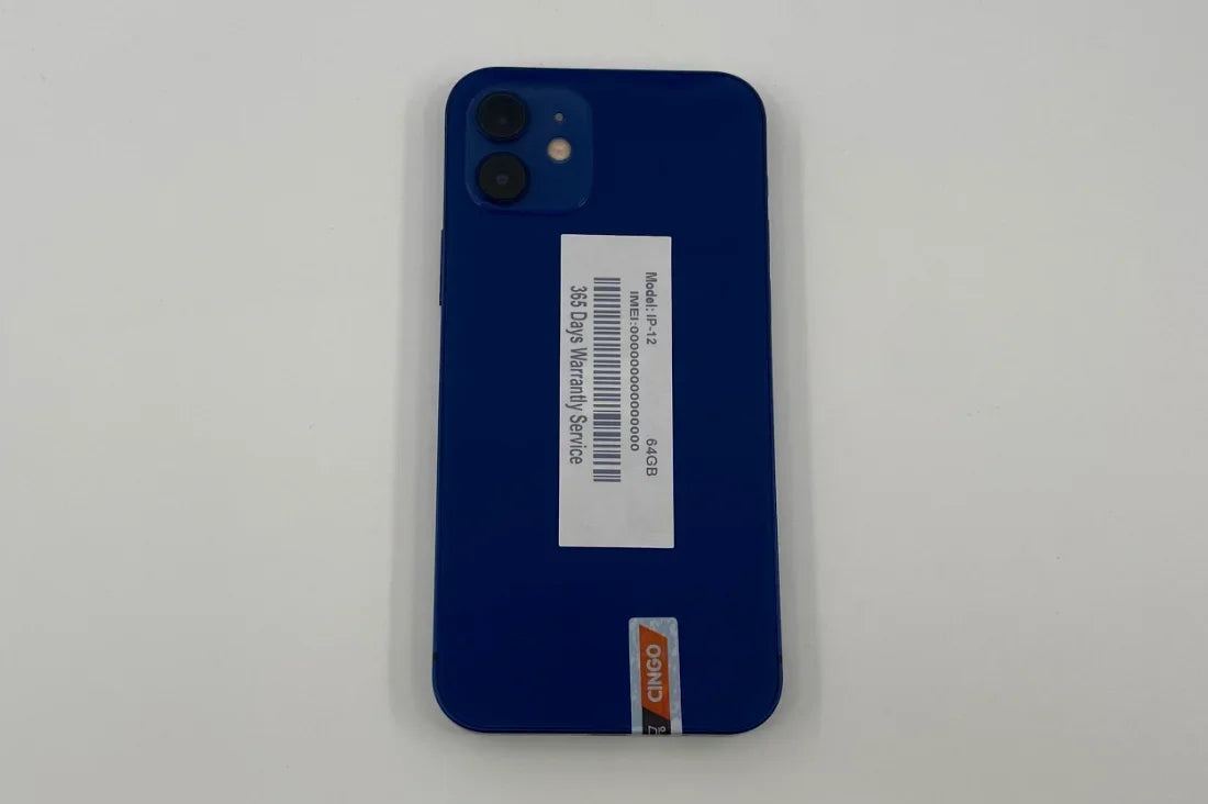 iPhone 12 Face ID 6.1" 4G RAM 64GB/128GB/256GB ROM Unlocked Smartphone OLED Screen A14 Bionic Chip Dual 12MP Cameras 12 Apple