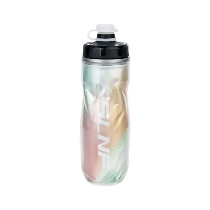 Insulated Cold Cycling Water Bottle Portable 610ml MTB Bottle Ultralight Dustproof Sports Bottle
