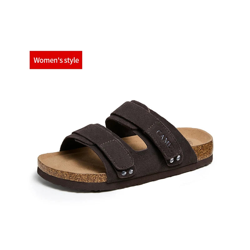GOLDEN CAMEL Men's Shoes Non-slip Retro Breathable Casual Shoes for Men Women Beach Sandals Summer Fashion Shoes Luxury