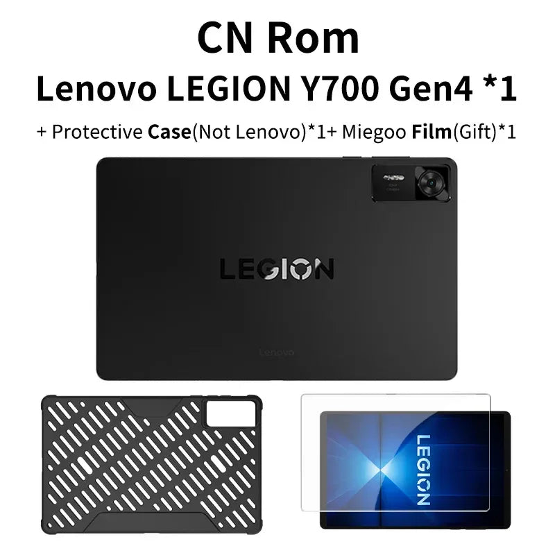 Small For Gaming CN Lenovo Legion Y700 4th8.8" 165Hz High Refresh Rate Gaming Tablet PC Snapdragon 8 Elite 7600mAh 68W Charging