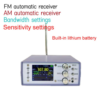HamGeek TEF6686 RDS AM FM LM MW SW OIRT Desktop Full Band Radio Receiver Stereo Version + Remote Control