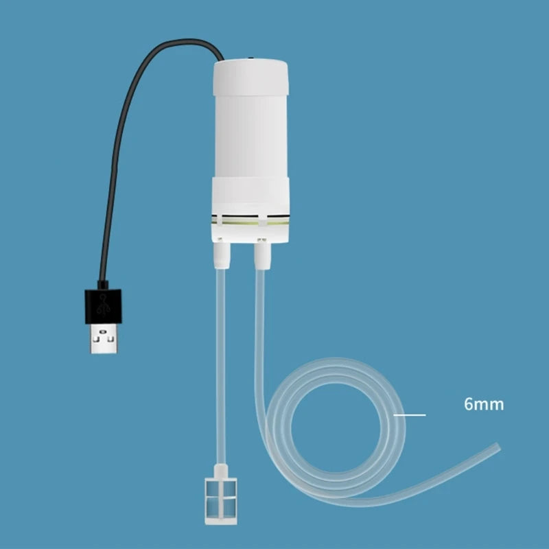 896F Water Dispenser with USB Power Supply and Self Priming Pump Balcony Waterlogging Water Pump Fish Water Pump