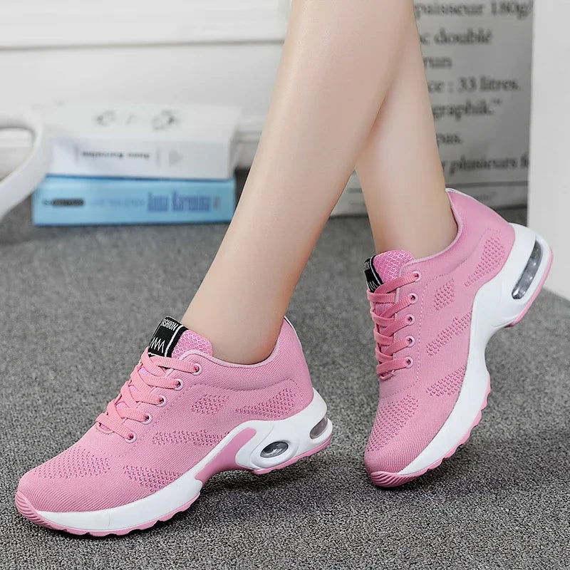 MAEDEF New Fashion Ladies Casual Shoes Summer Light Mesh Breathable Shoes Women's Sports Shoes Outdoor Anti-slip Training Shoes