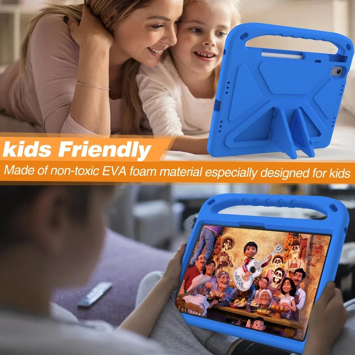 Kids EVA Tablet Case For Huawei MatePad Air 11.5 S T8 M5 Lite 8.0 M6 8.4 T5 T10 9.7 T10S 10.1 SE 11 Honor Pad 9 X9 X8 Pro Cover