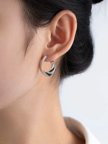 LAYA Drop Earrings For Women Mother's Day Oval Shape Personalized Design 925 Sterling Silver Original Luxury Jewelry 2022 Trend