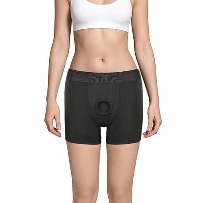 Unisex Women Men Lesbian Transgender Ladyboy Strap on Harness Boxer Briefs Strapon Underwear Strapless Boxers