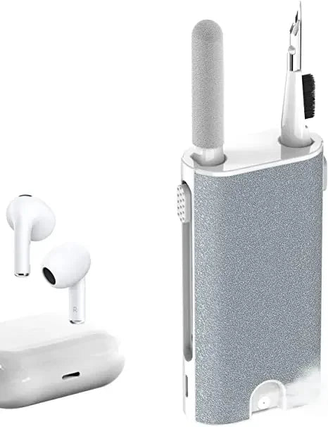 1/2/3set 5 In 1 Earphone Cleaner Brush Kit Camera Phone Tablet Laptop TV Screen Cleaning Tools Headset Cleaning Pen For Airpod