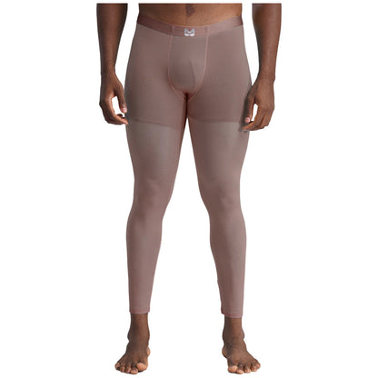 Men's Clothings Gym Pants Bulge Pouch Seamless Stretchy Tights Sweatpants Silky Yoga Pants Fitness Leggings Sports Cycling Pants