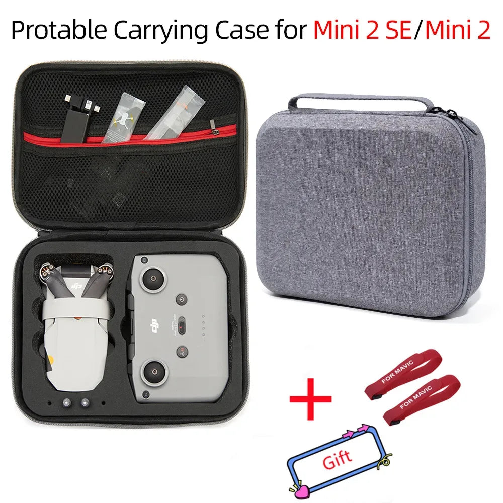 Handbag Portable Shockproof Box For DJI Mini 4K/DJI Mini 2/ Mini 2 SE Transport Case Drone Remote Control Accessorie Storage Bag