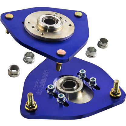 2x Suspension Front Camber Plates Kit For Coilover  for Subaru Impreza GDA GDB 02-06 STi