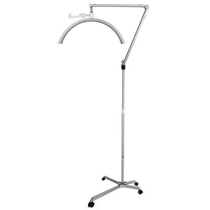 20inch Half Moon Light 36W 3200K-5600K Eyelash LED Floor Light Adjust Angle Eyelash Extension Lamp for Beauty Skincare Eyebrows