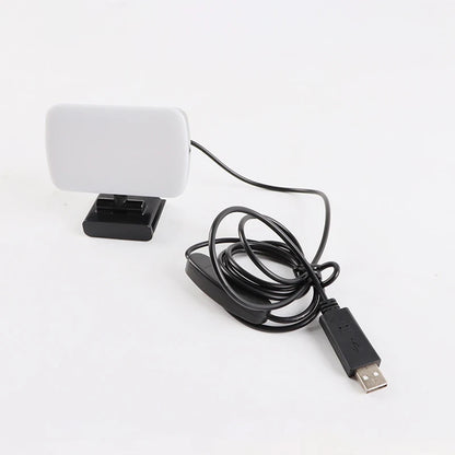 2026 Video Conference 6500K Portable LED Video Light Laptop Computer Webcam Light Zoom Call Lighting Clip for Live Streaming