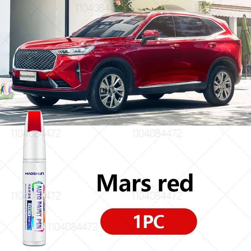 For GWM Haval H6 2011-2025 H6 Paint Repair Pen Touch Up Scratch Remover DIY Auto Accessories Black White Silver Brown Green Red