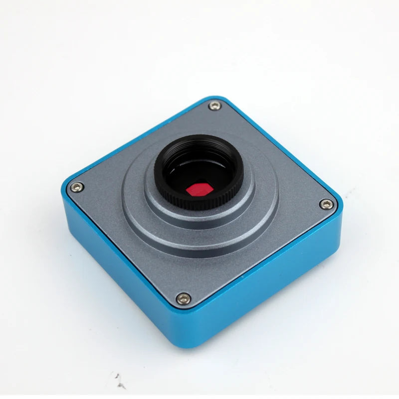 55MP 48MP 4K 1080P HDMI USB Video Microscope Camera 1-130X Infinitely Far C Mount Lens LED Light for Digital Image Acquisition
