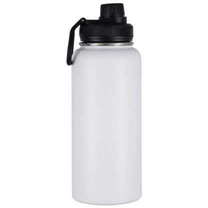 1 40oz Sports Portable Water Bottle, Suitable for Outdoor Camping and Other Sports, Cold-Keeping Bottle, Space Bottle, 1200ml Wide-Mouth Bottle, with Three-Finger Lid, Cycling Water Bottle