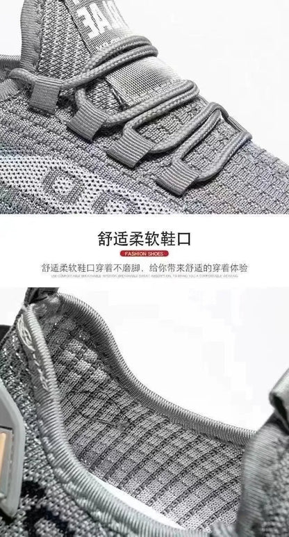 2025 Soft Soled Spring and Autumn Old Cloth Shoes Breathable Mesh Shoes Non-slip Wear-resistant Casual Low-top Shoes Work Shoes
