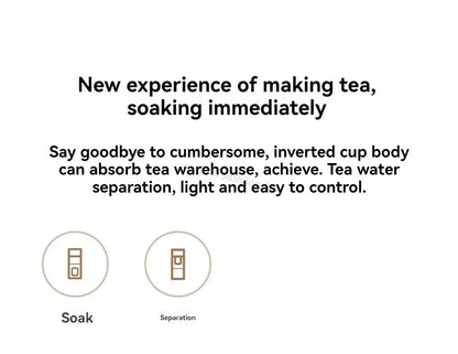 2025 Mijia Magnetic Tea Warehouse Cup Portable 800ml Tritan One-touch Pop-up Lid Water Bottle Tea Filtration Water Cup