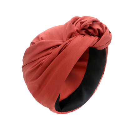 Woman Muslim Headscarf Cap Cotton Headband African Head Wraps Elegant Retro Turban for Ladies Beanies Caps Muslim Headpiece