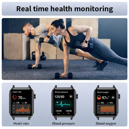 LIGE Smart Watch Sport Fitness Sleep Monitor Fashion Luxury Women's Watch Bluetooth Call Message Clearance Sale Men's Smartwatch