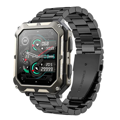 Smart Watch C20 PRO 1.83 Inch Men Music BT Call Outdoor Sports Fitness Tracker Heart Rate Blood Pressure Smartwatch