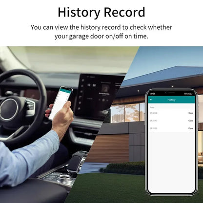 Tuya WiFi Zigbee Garage Door Opener Controller Smart Gate Opener Module Smart Life APP Alexa Google Home Alice Voice Control
