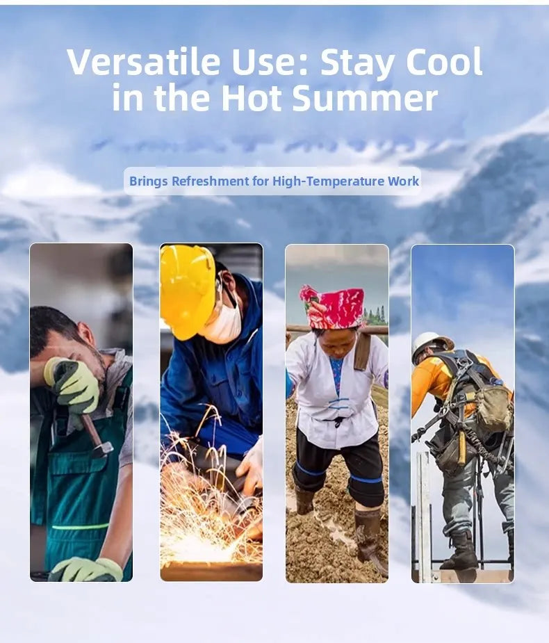 2026 New Cooling Vest Air Conditioner Clothes 3 Gears Wearable Cooling Fan Vest Breathable Sleeveless Workwear For Summer Outdoo
