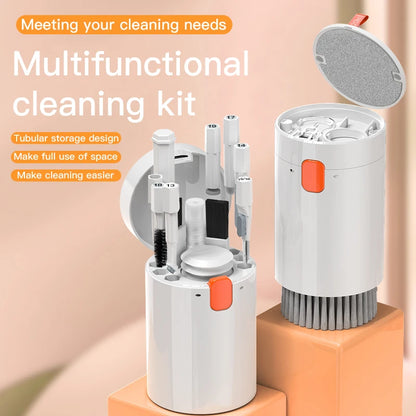 20 in 1 Cleaning Kit Computer Keyboard Cleaner Brush Earphones Cleaning Pen For Headset IPad Phone Cleaning Tools Keycap Puller