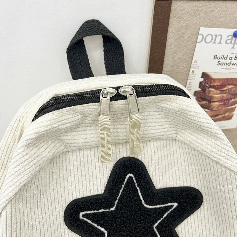 Black Grey White Red Versatile Backpack High Quality Large Capacity Waterproof Travel Bag Washable Nylon Computer Bag Unisex