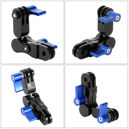 Universal Aluminum Arm Adapter Mount Bracket Connector W/ Knob 1/4'' Inch Screw for GoPro for OSMO Action YI Sports DSLR Cameras