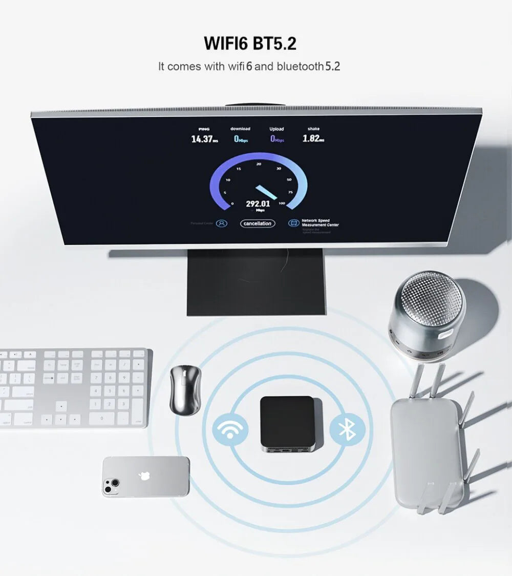 2026 Mini PC Windows 11 Pro Intel Core i7-4510U Minipc Computer 16GB RAM 1TB 2TB SSD WiFi6 USB Portable Mini Desktop PC Office