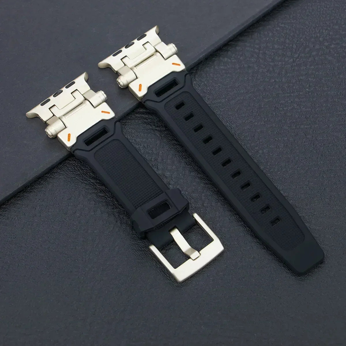 Silicone Sport Band for Apple Watch Ultra 49mm 45mm 42 44mm Rubber Strap for iWatch Series 9 8 7 se 6 5 4 ultra 2 49 Correa