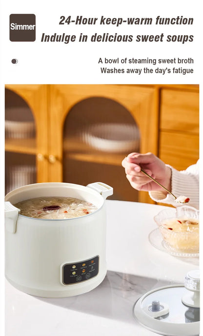 1.8L Micro Pressure Rice Cooker for 1-2 People, Multifunctional Household Hot Pot, Porridge, Soup, Electric Rice Cooker 220V